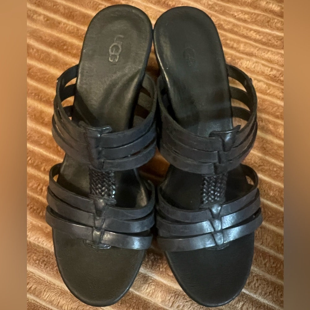 UGG Women's Black Sandals